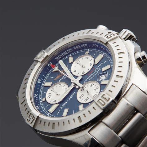 breitling colt chronograph ii caliber 73 quartz|Breitling colt pre owned.